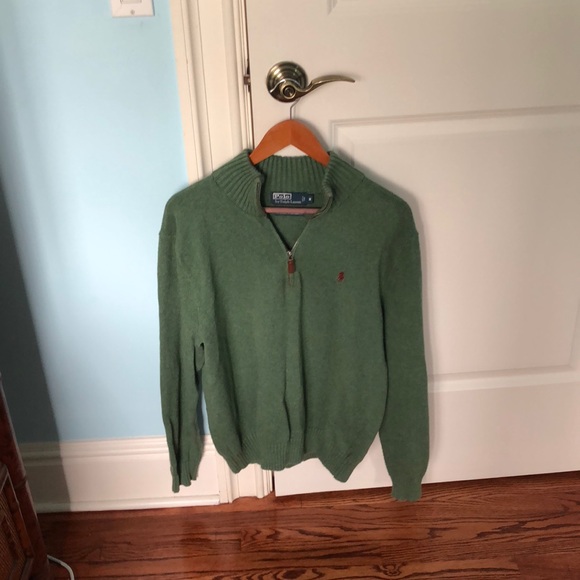 1/4 zip up polo - Picture 1 of 2